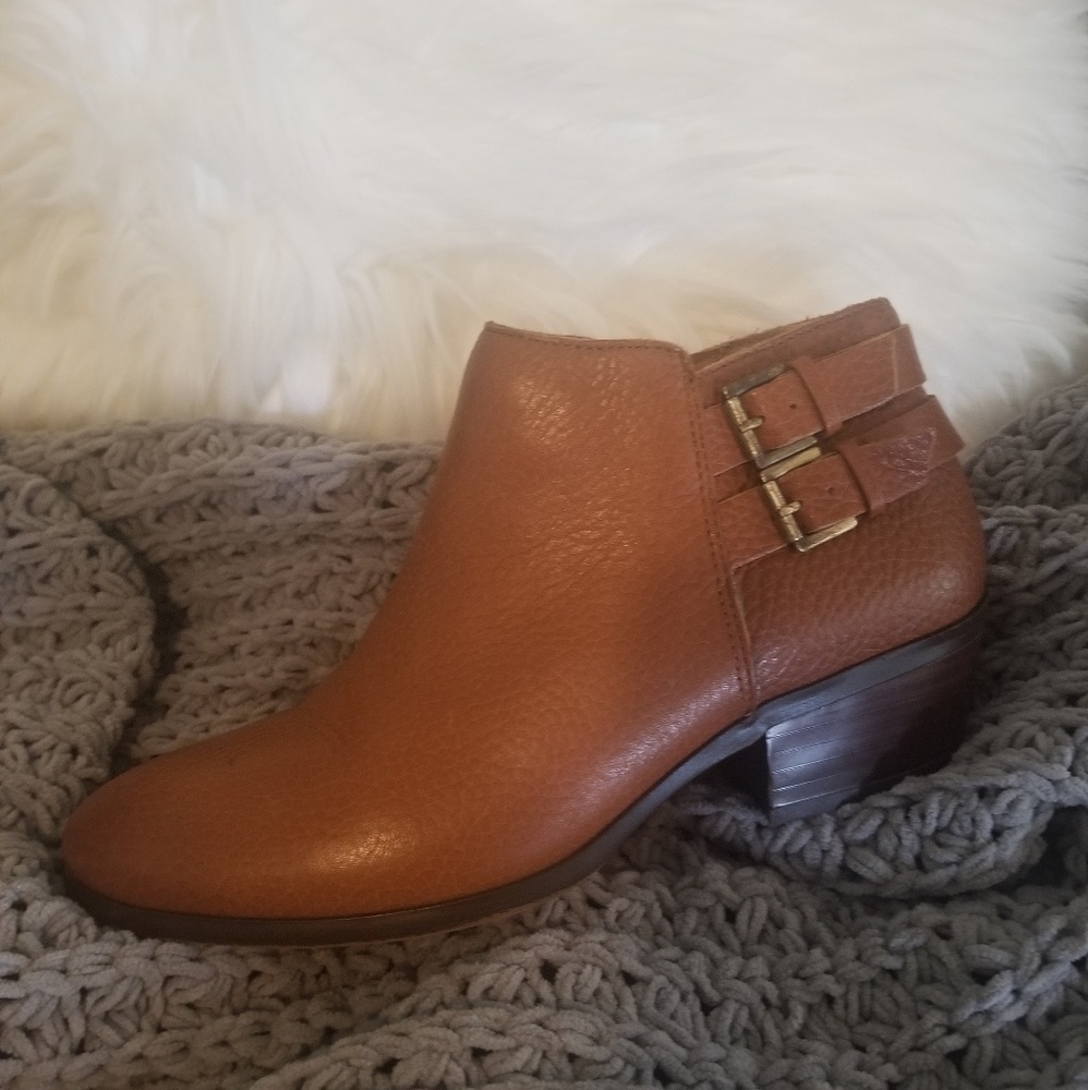Sam Elderman Leather Booties